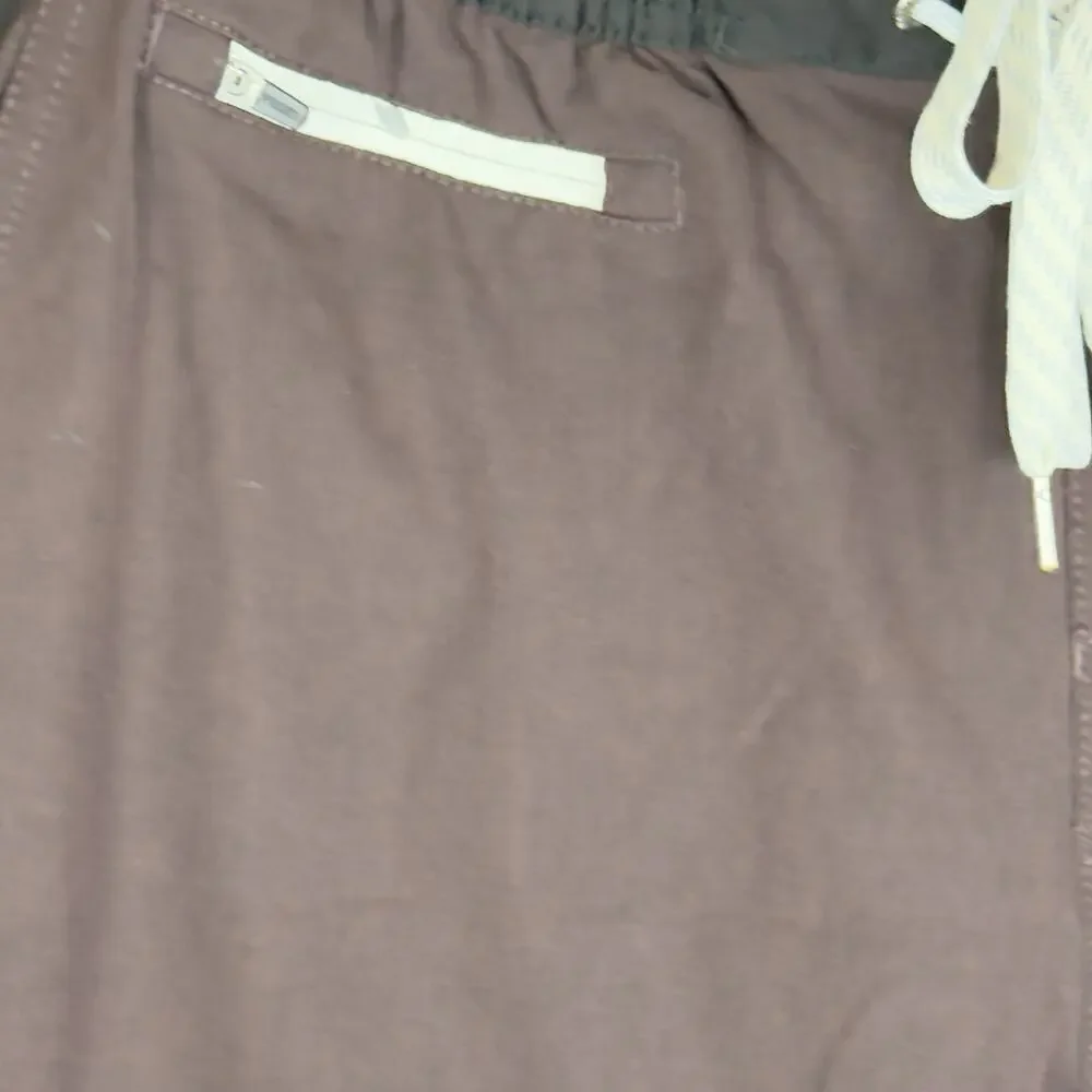Vuori Brown Hybrid Shorts Swim Gym Outdoor Activewear Performance Men’s Size S